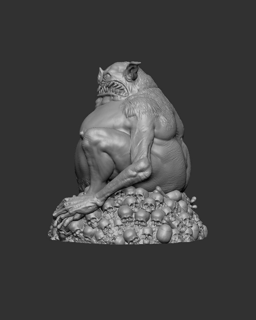The Tsathogguaa 3D print model_4