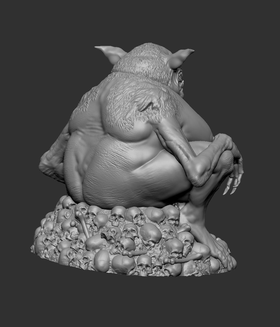 The Tsathogguaa 3D print model_2