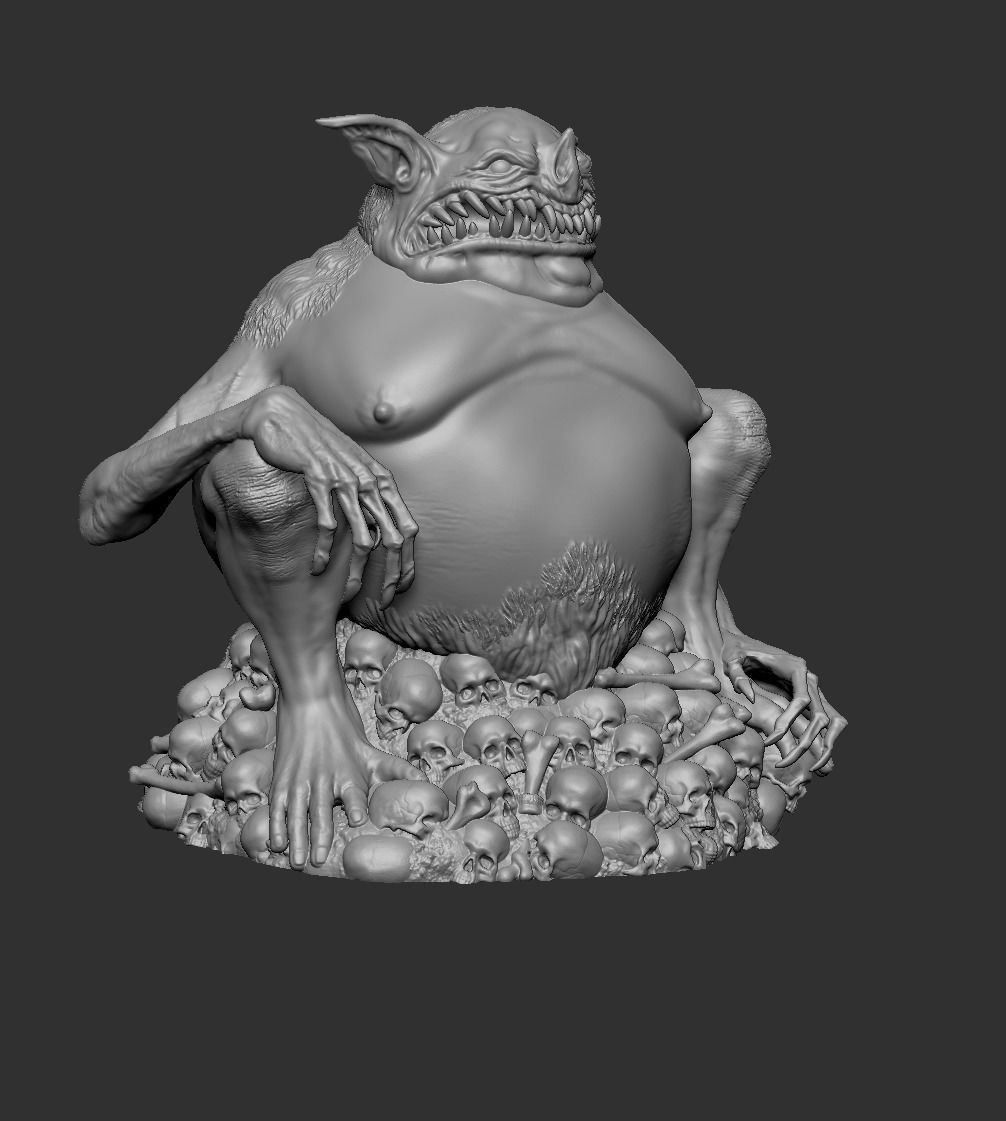 The Tsathogguaa 3D print model_1