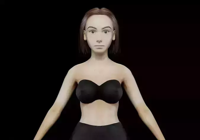 young sweet woman V24161 