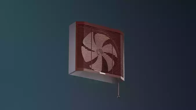 Tornado Ventialing  Low-poly 3D model