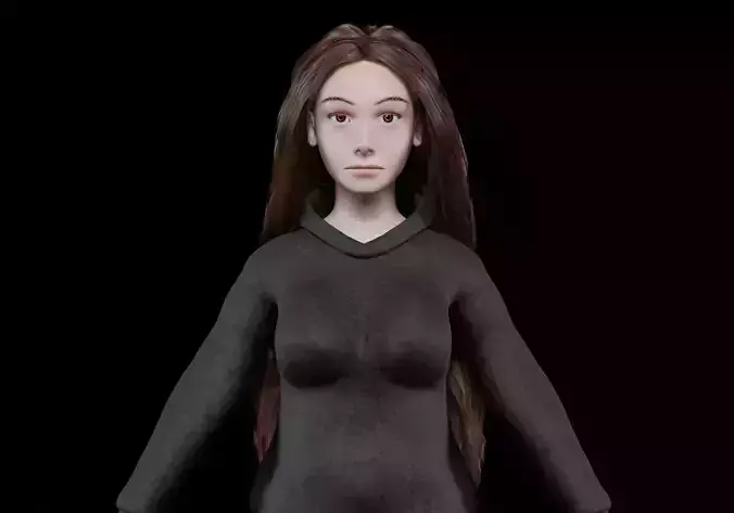 cool sweet woman V36153 