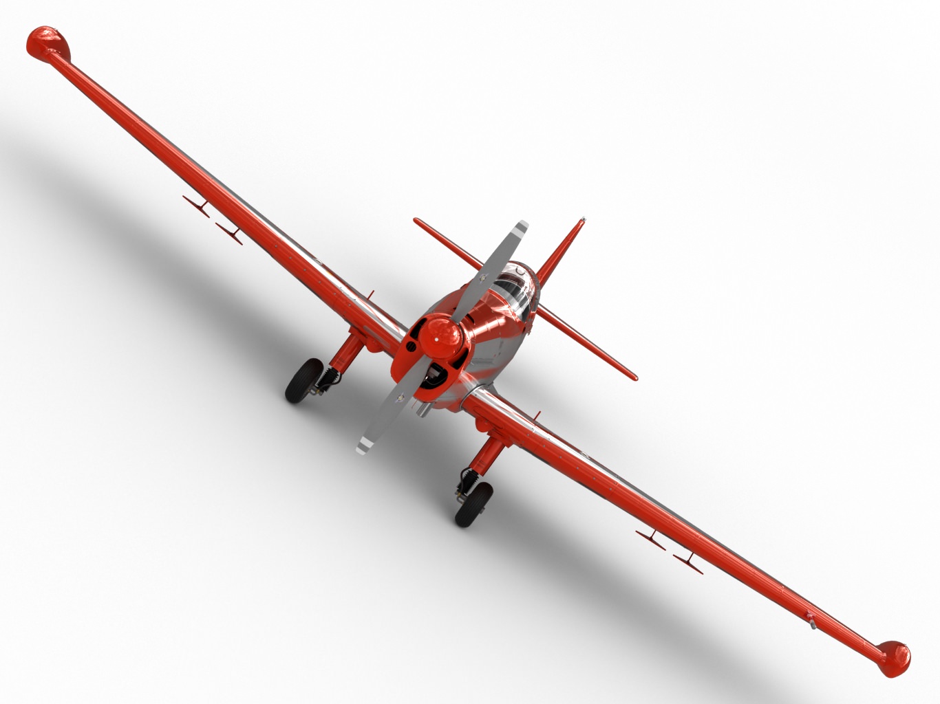 Zlin Z526 AFS 3D model_9