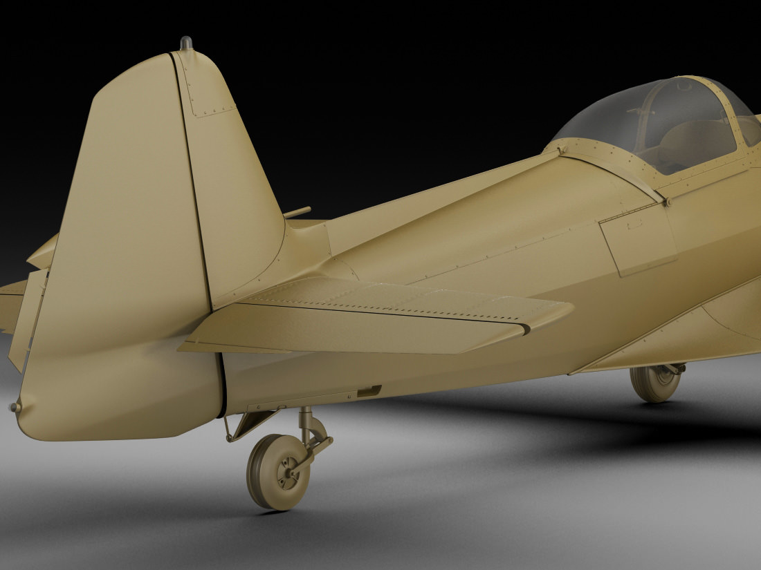 Zlin Z526 AFS 3D model_22