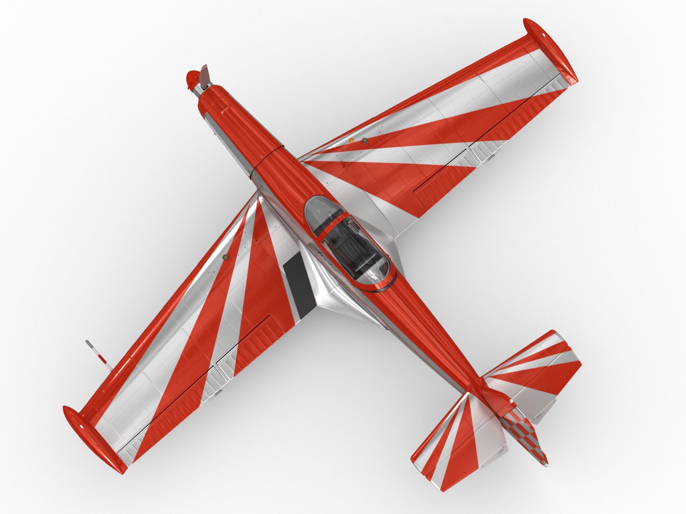 Zlin Z526 AFS 3D model_8