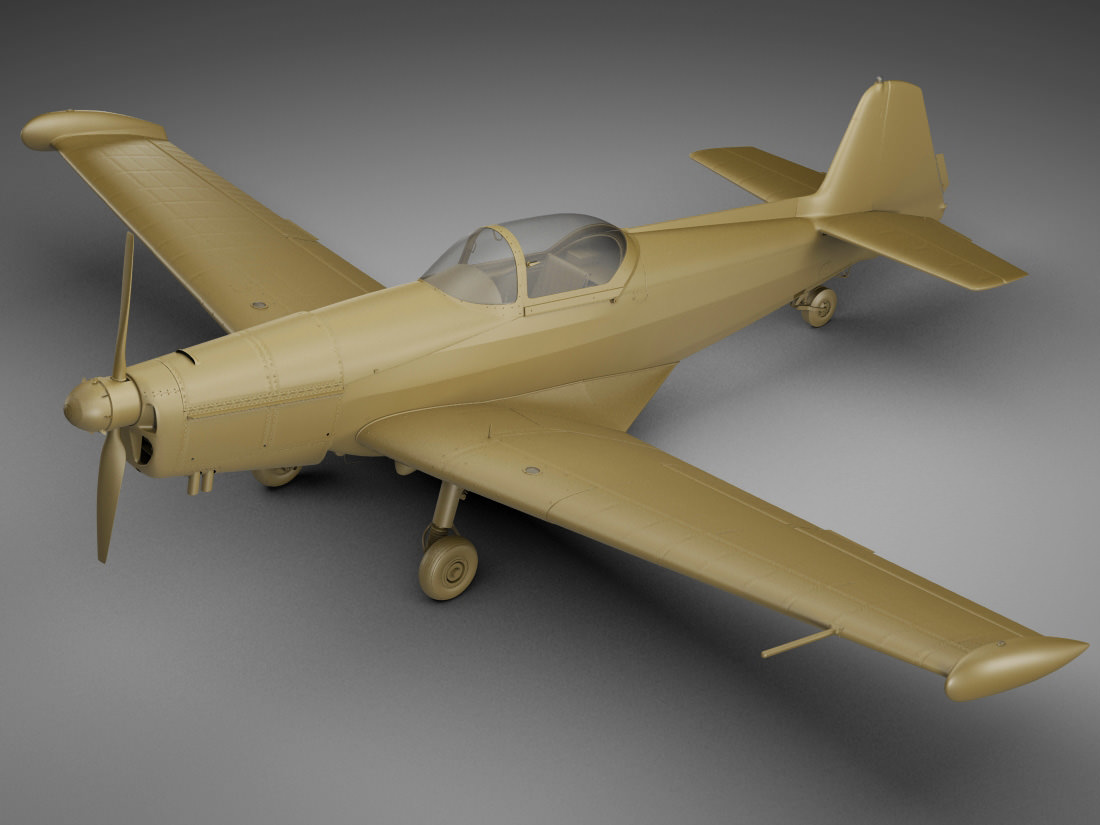 Zlin Z526 AFS 3D model_21
