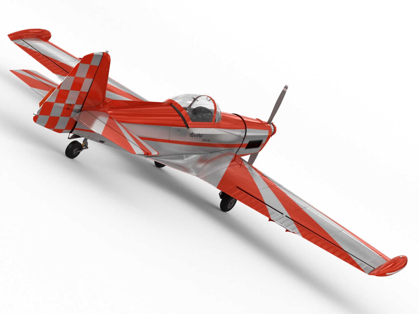 Zlin Z526 AFS 3D model_6
