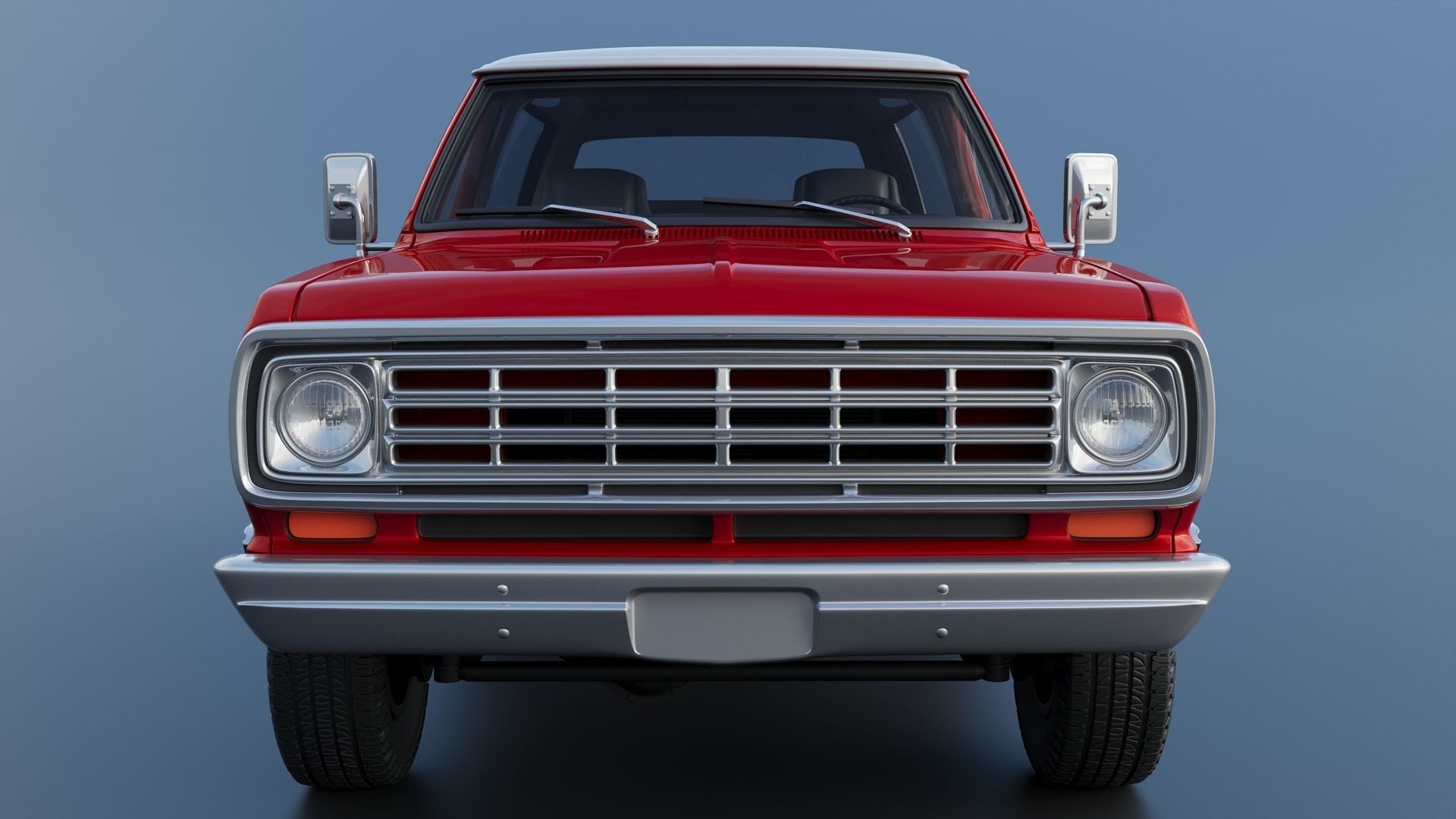 Dodge Ramcharger 1973 3D print model_11