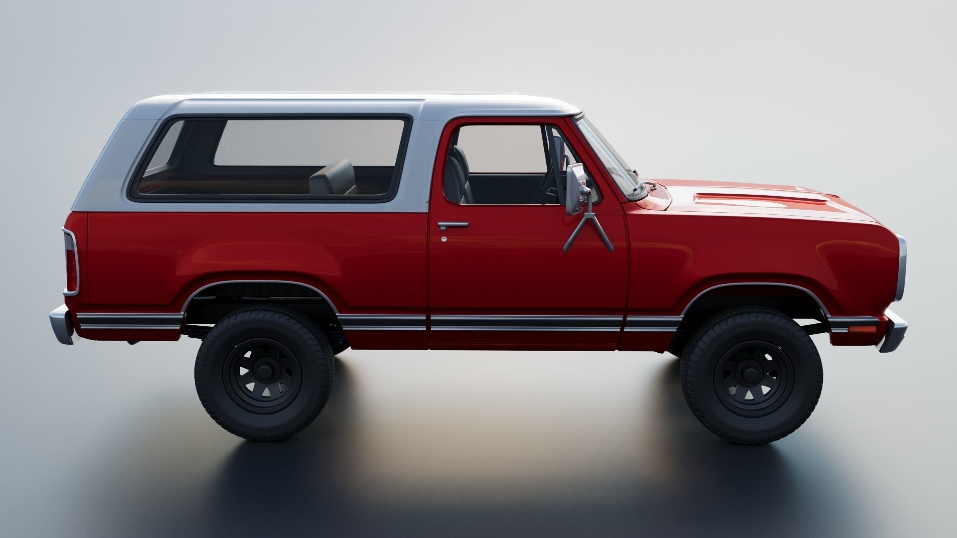 Dodge Ramcharger 1973 3D print model_8