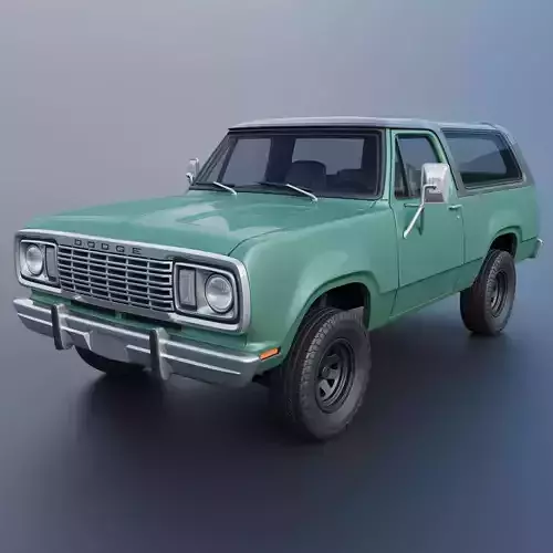 Dodge Ramcharger 1976 3D print model