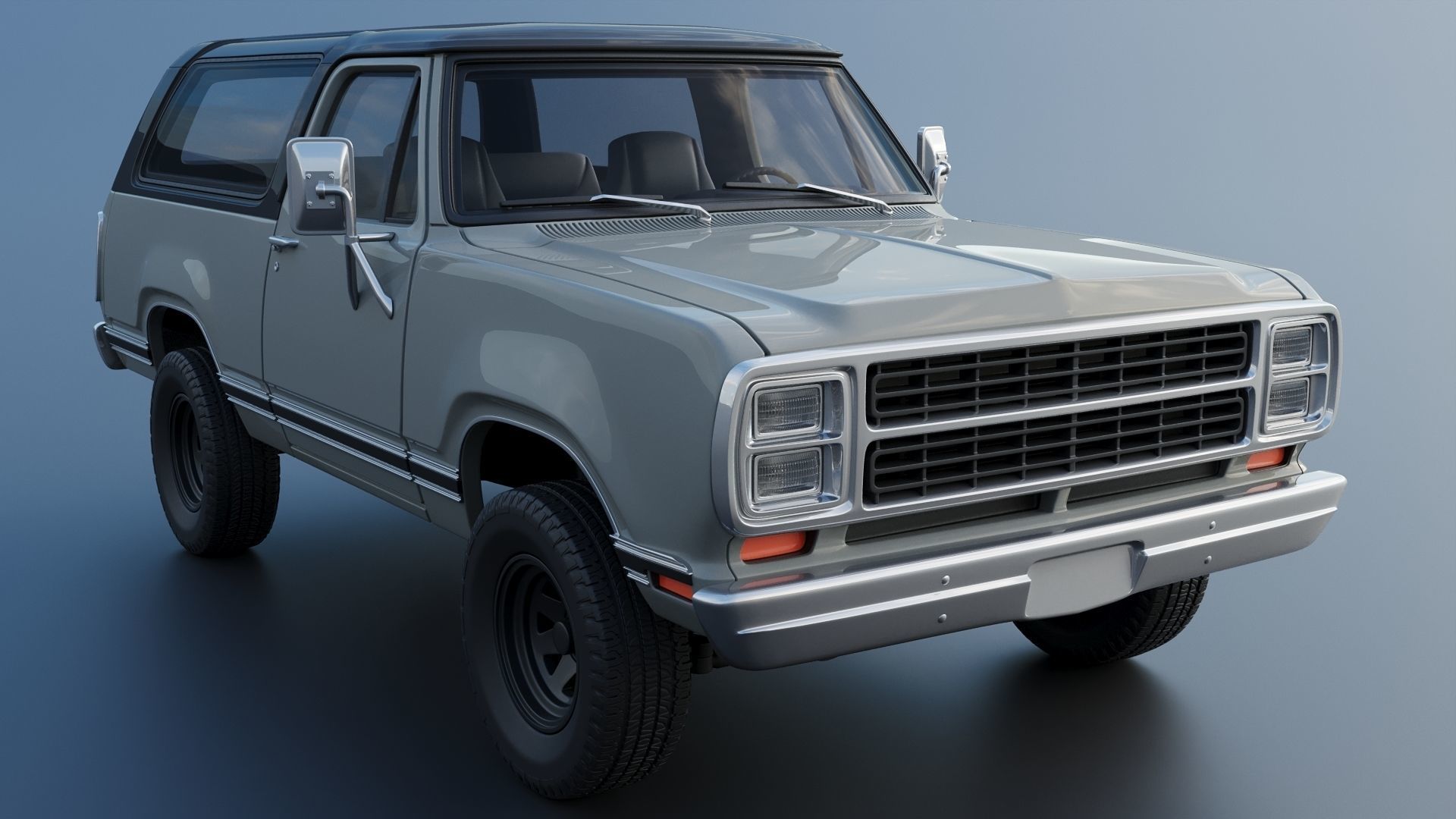 Dodge Ramcharger 1979 3D print model_10