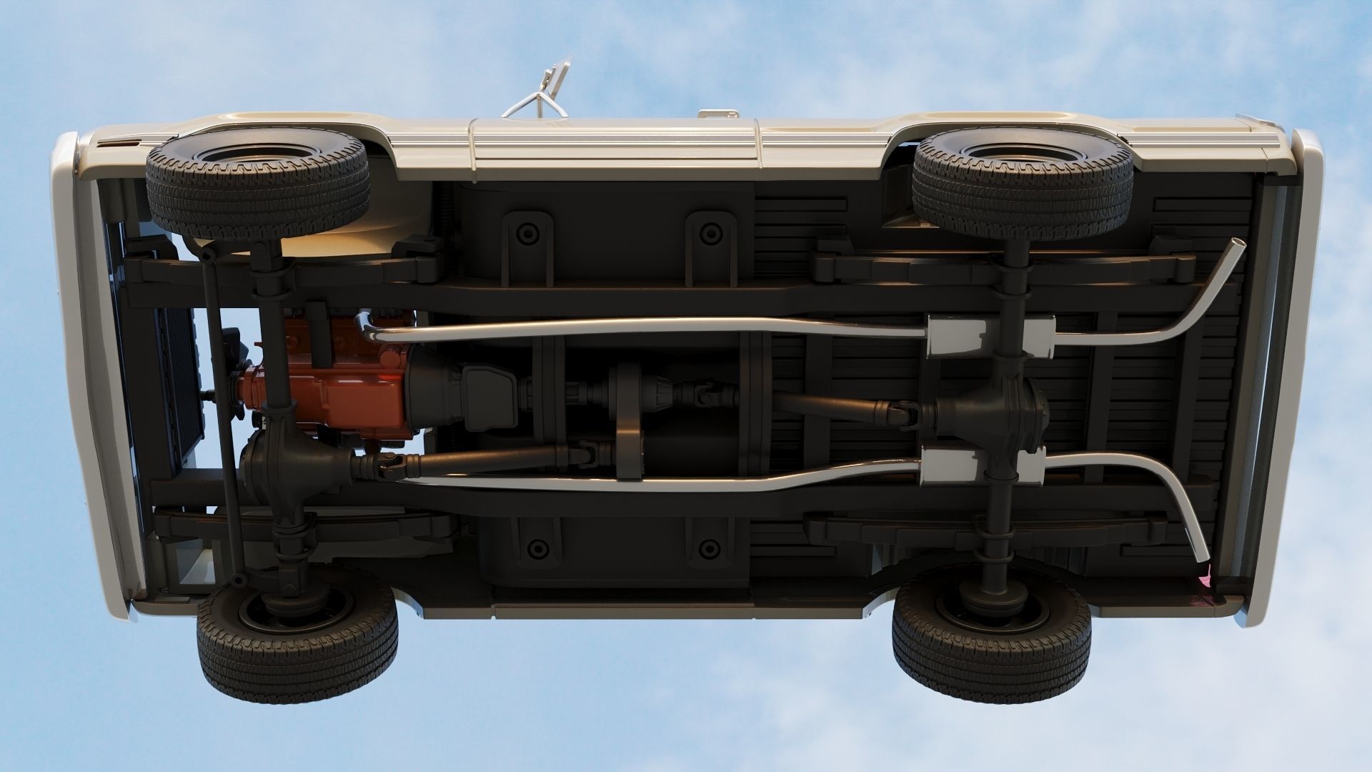 Dodge Ramcharger 1979 3D print model_15