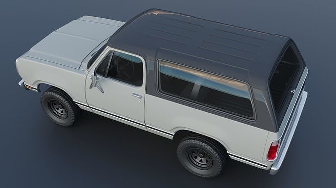 Dodge Ramcharger 1979 3D print model 6