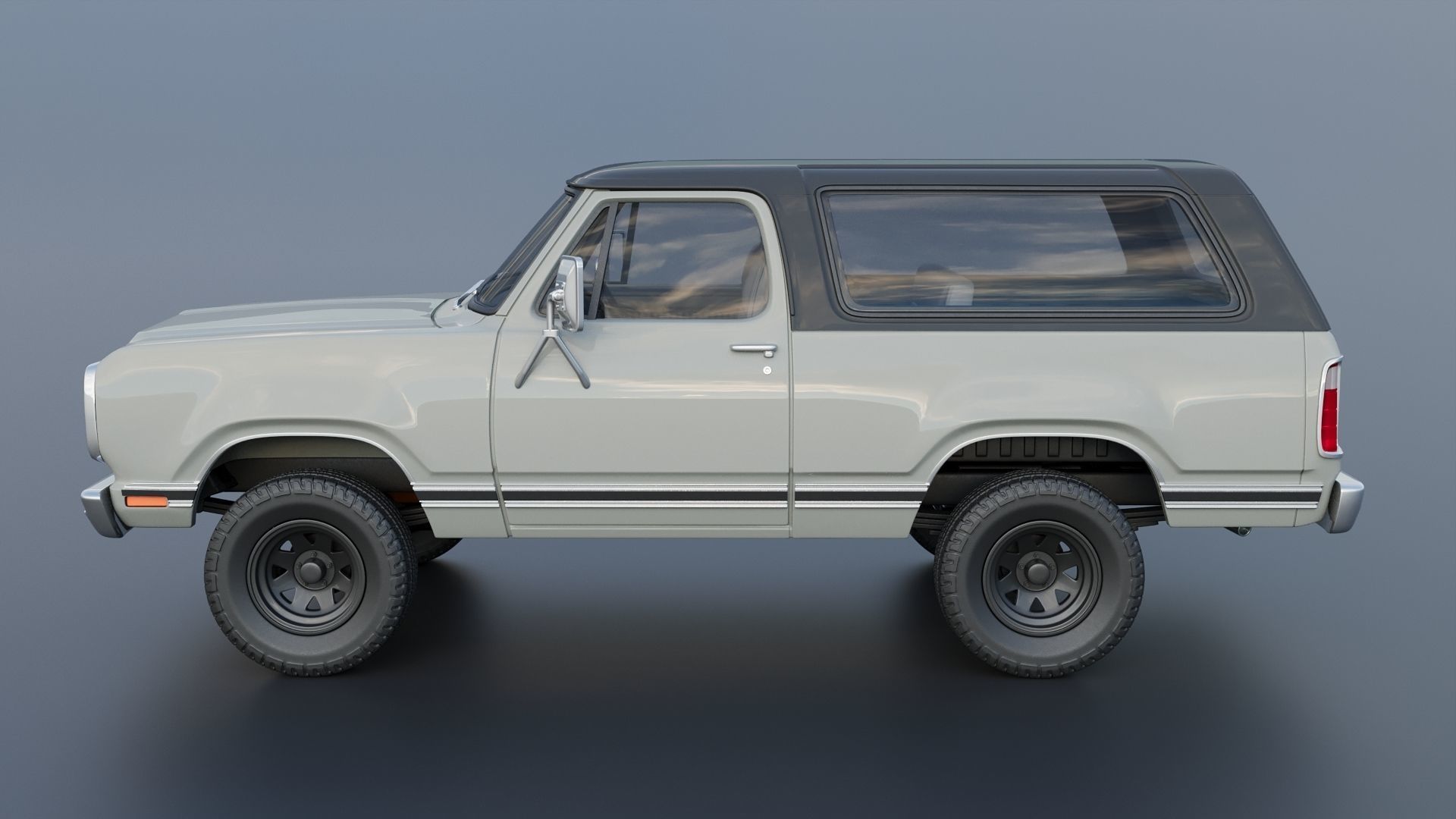 Dodge Ramcharger 1979 3D print model_3