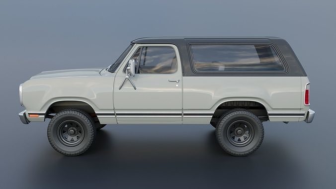 Dodge Ramcharger 1979 3D print model 4