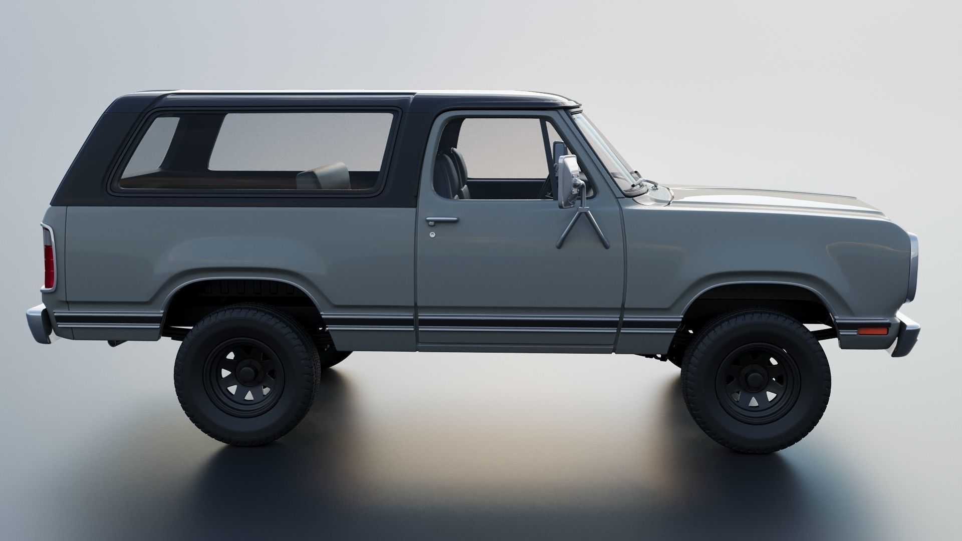 Dodge Ramcharger 1979 3D print model_8