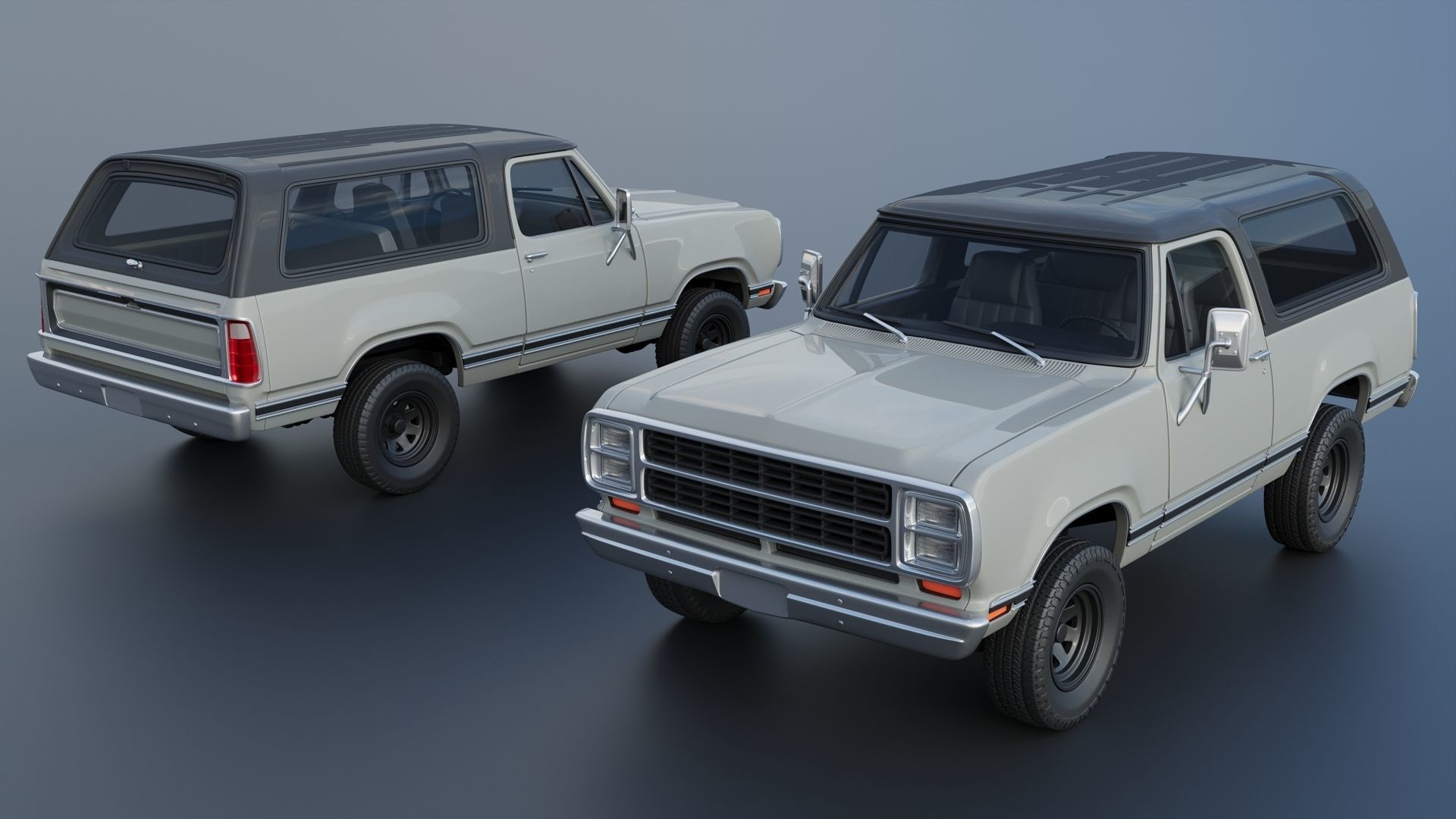 Dodge Ramcharger 1979 3D print model_1