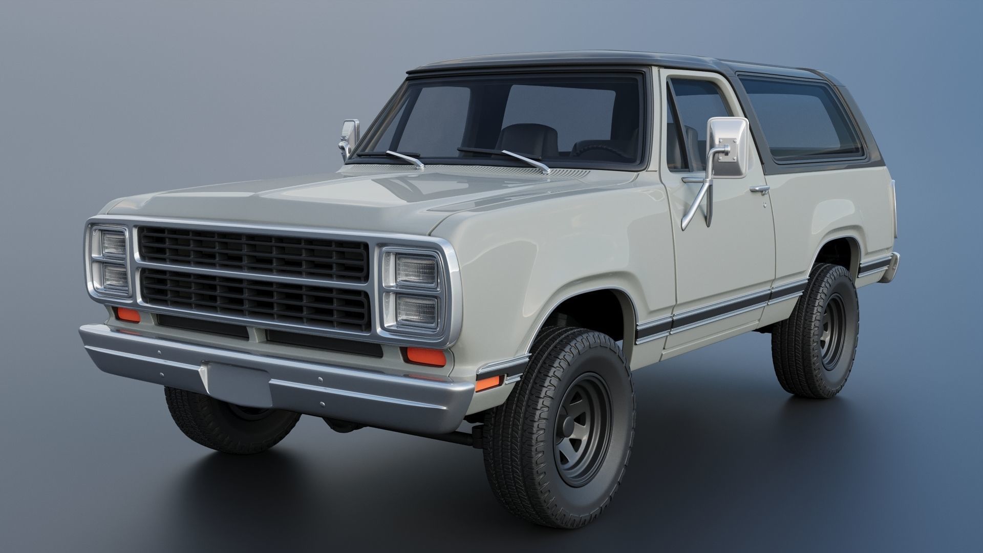 Dodge Ramcharger 1979 3D print model_2