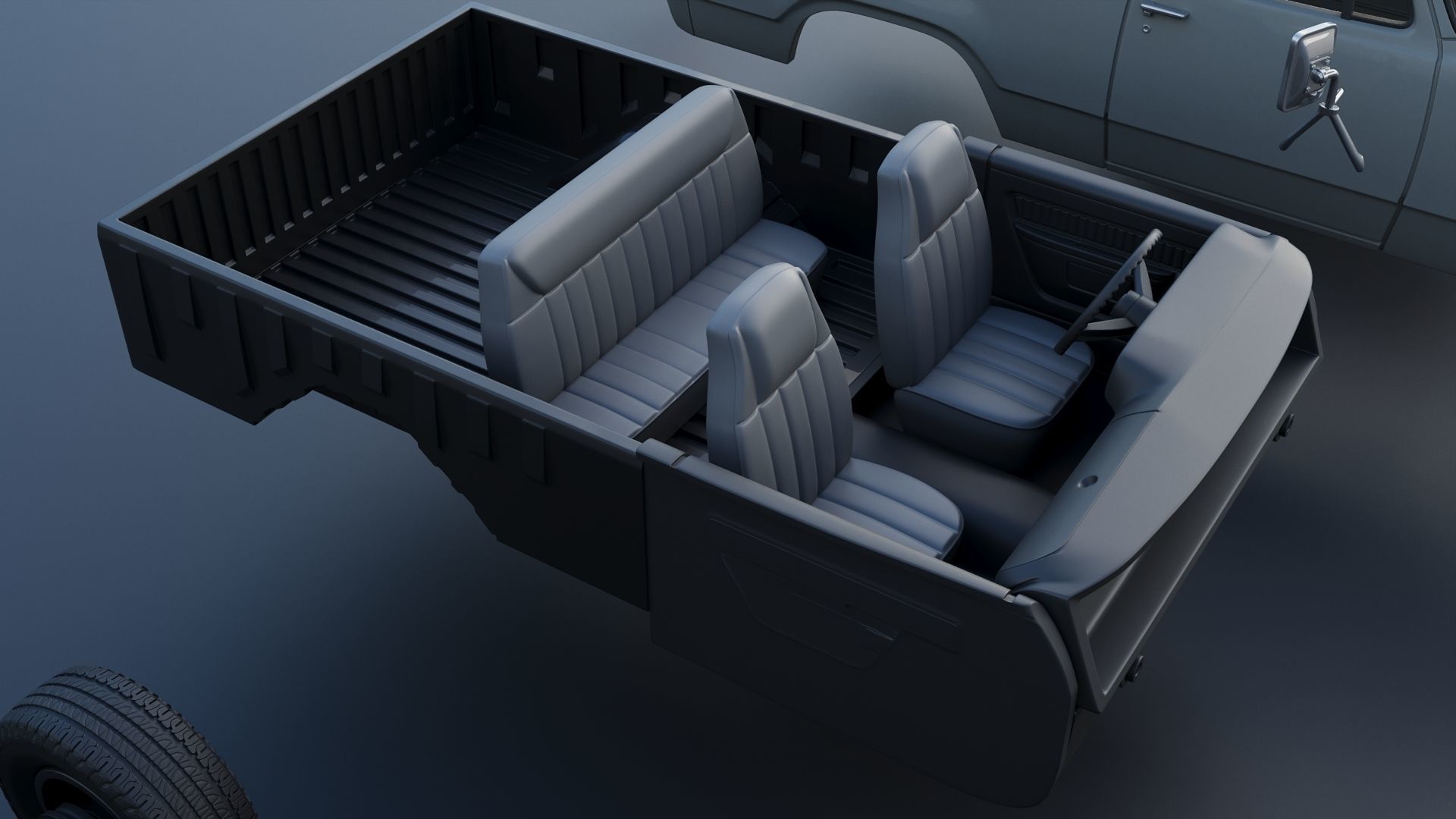 Dodge Ramcharger 1979 3D print model_23