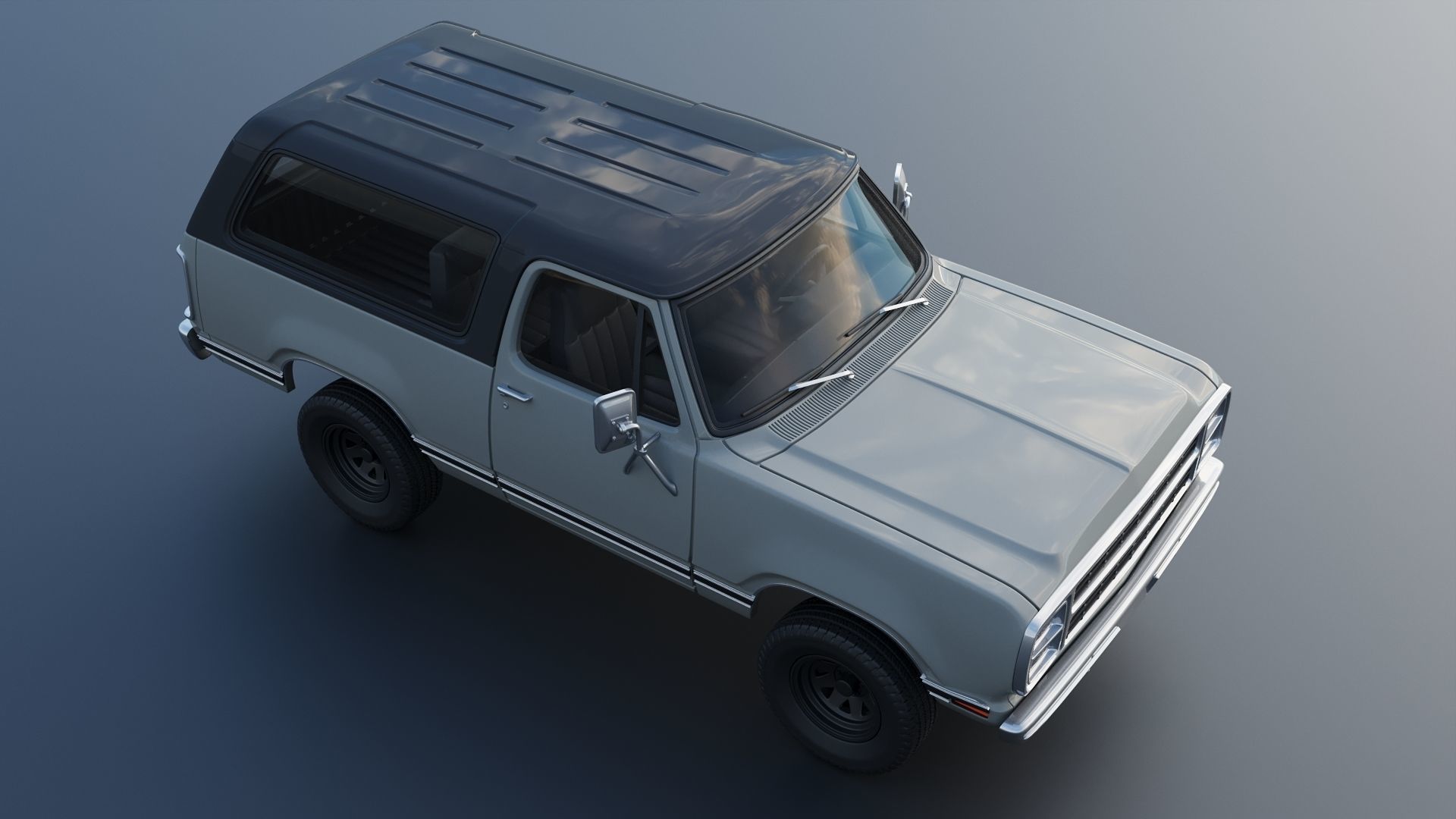 Dodge Ramcharger 1979 3D print model_11