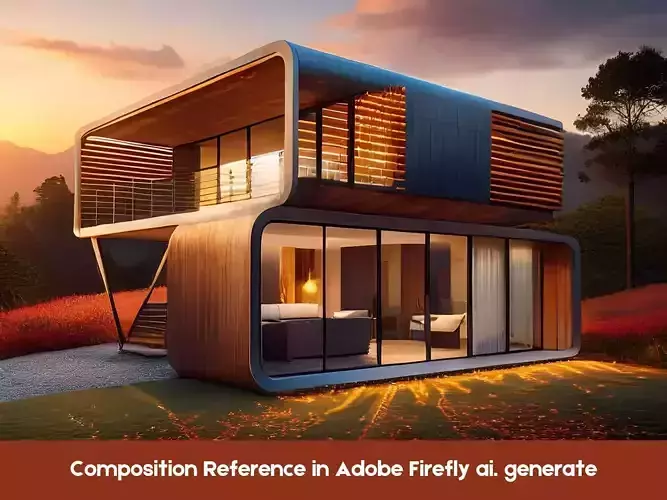 Modern Prefab Home with Minimalist Design 3D model