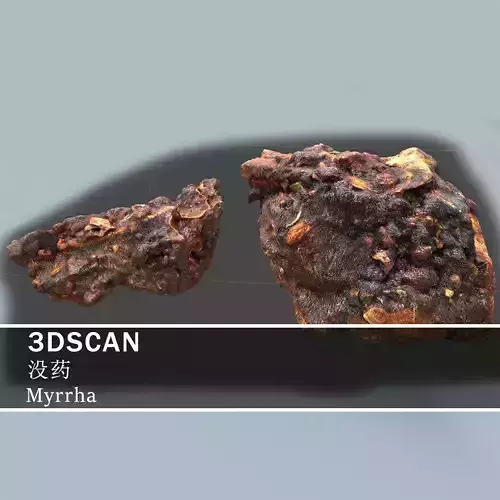 3DSCAN-Traditional Chinese Medicine-Myrrha