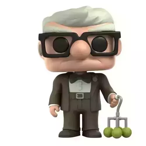 Carl Up Spirit of Adventure style Funko Pop