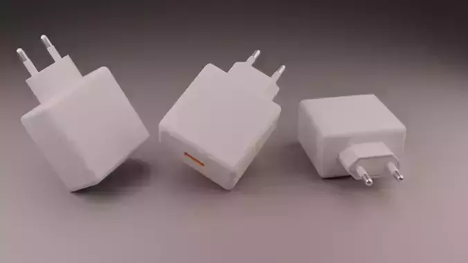 Mobile Phone Charger  3D Model