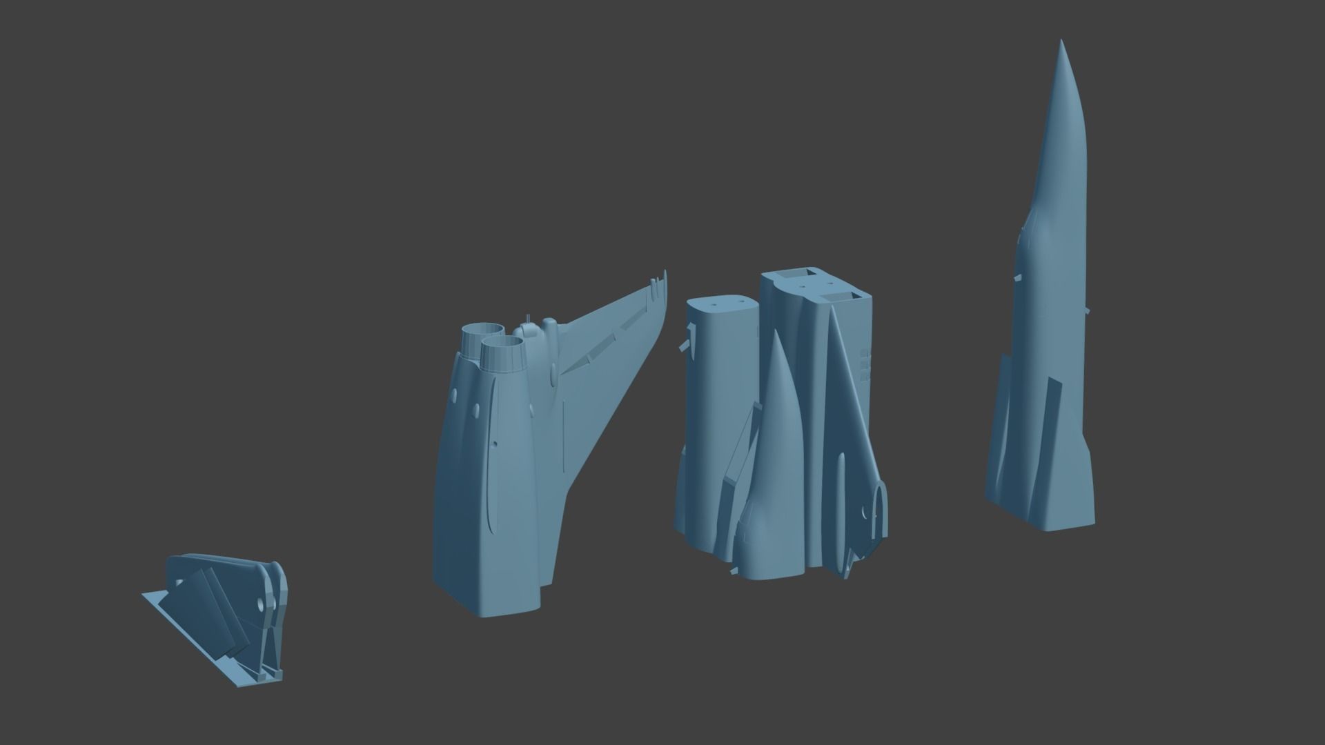 Tu-22M3  Backfire 3D print model_9