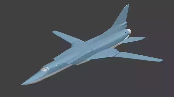 Tu-22M3  Backfire 3D print model