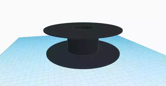 Simple Spool For Using Or Designing