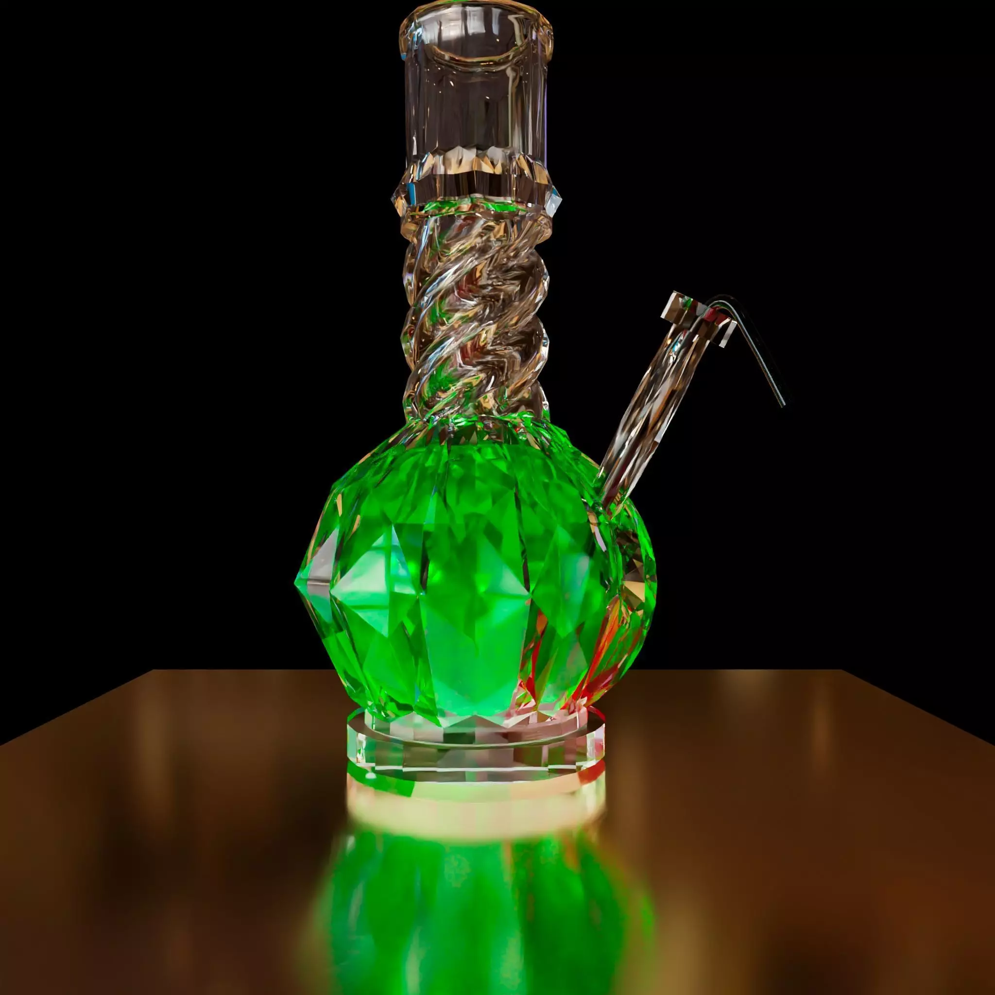 A bong like Vase 3D print model