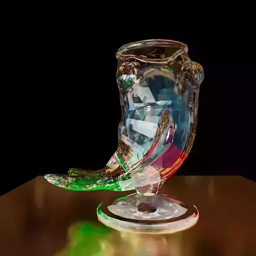 Fish Glass Vase like