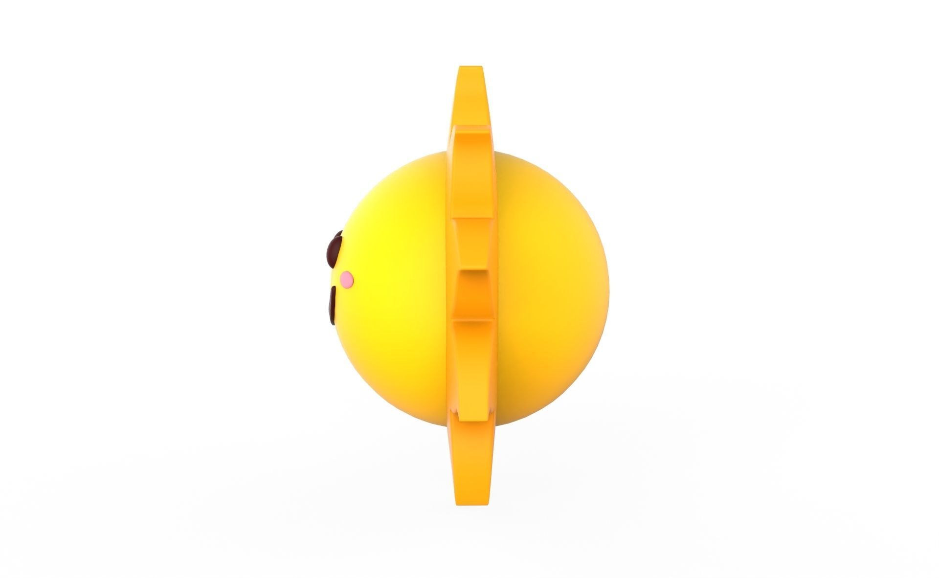 Prop99 Sun Low-poly 3D model_3
