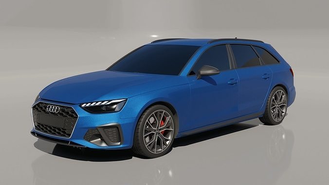 Audi A4 Avant 2022 Competition Plus 3D model