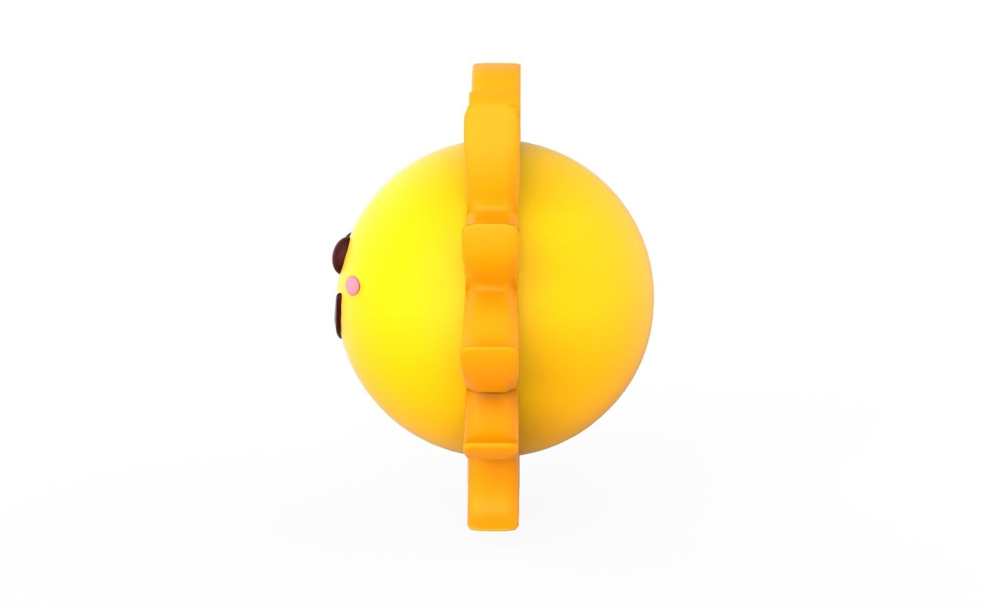 Prop100 Sun Low-poly 3D model_3