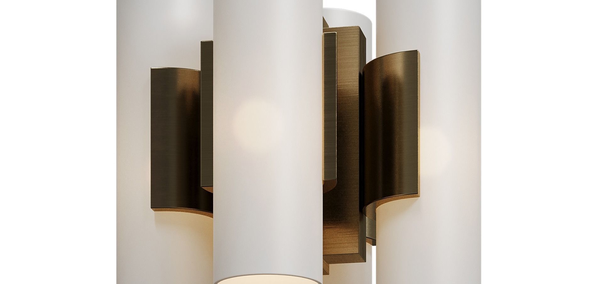 Unique Suspension pendant light Low-poly 3D model_6