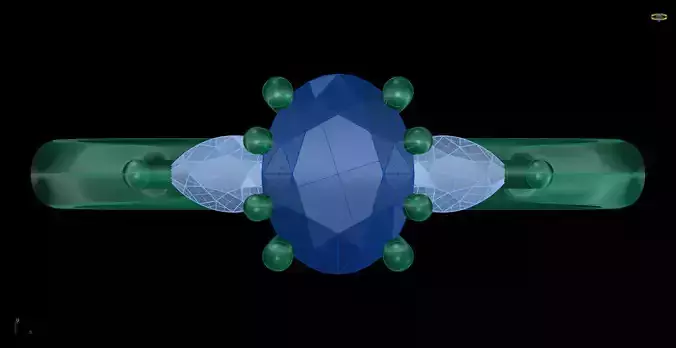 Iight Weight Engagement Ring