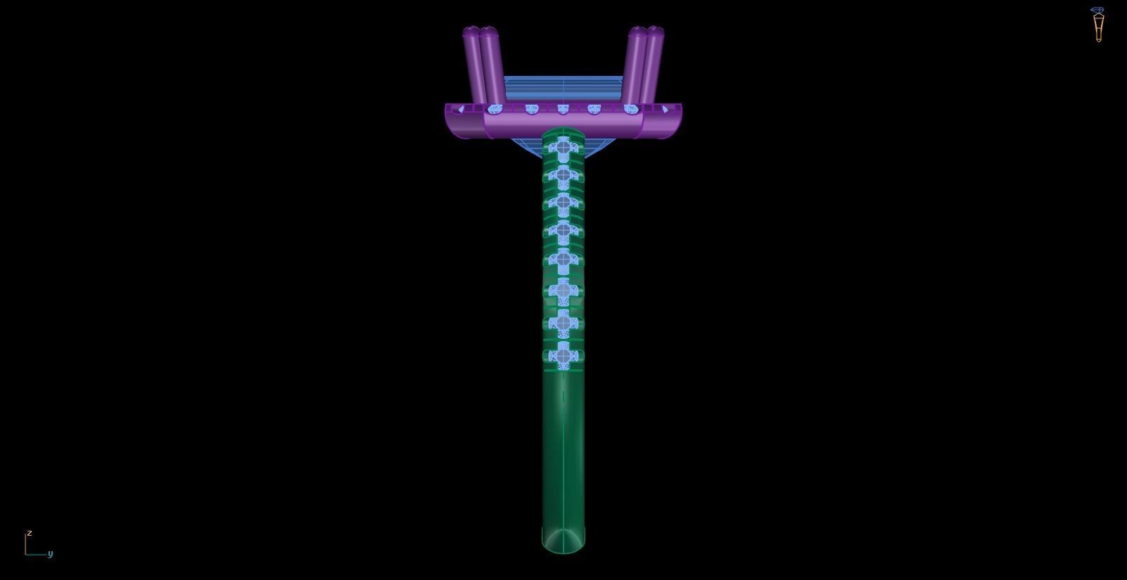 Iight Weight Engagement Ring 3D print model_2