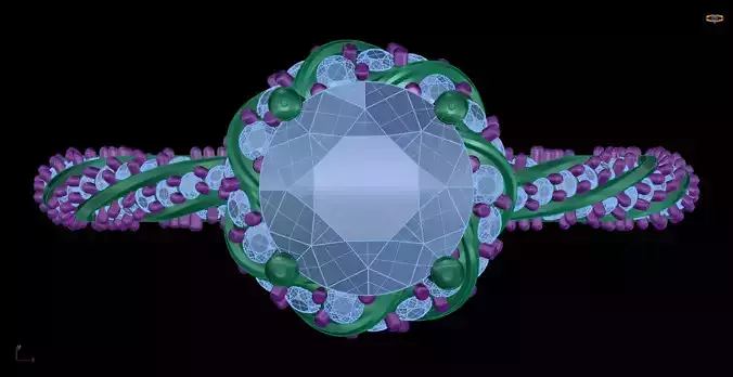 Iight Weight Engagement Ring