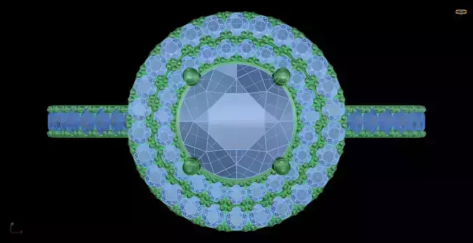 Iight Weight Engagement Ring