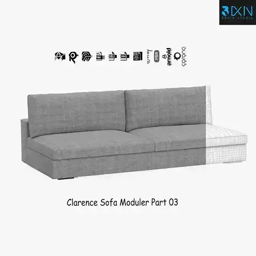 Clarence Sofa Moduler Part 03