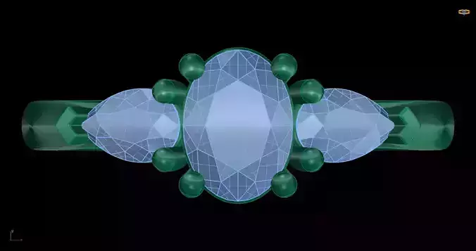 Iight Weight Engagement Ring