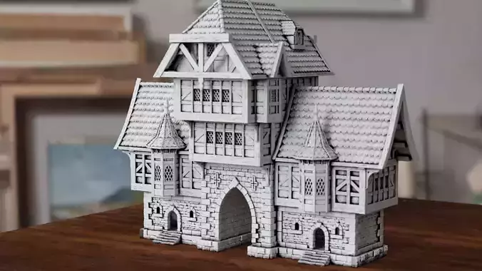 The Town of Gildengrund Gatehouse Type 01