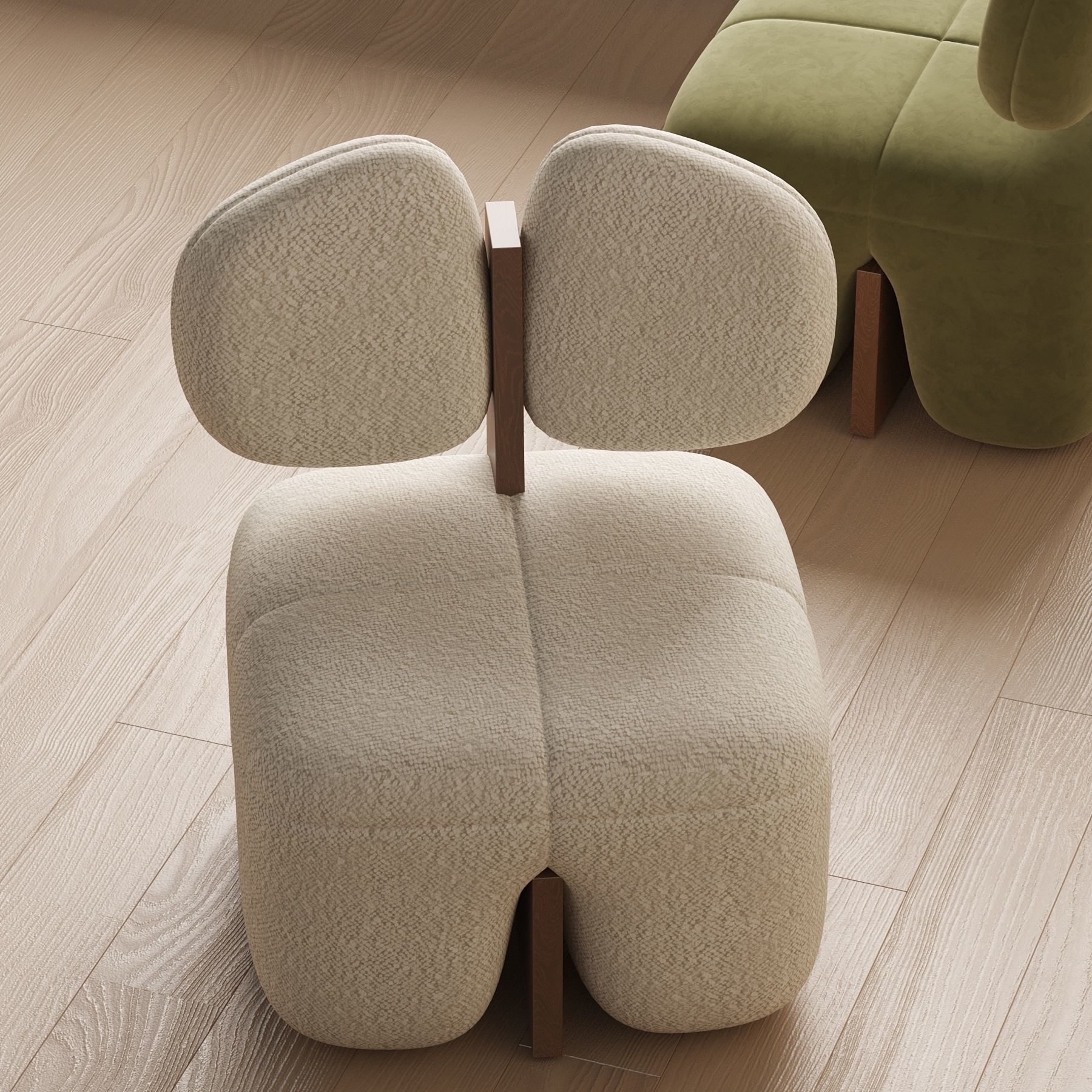 Elephant stool 3D model_1