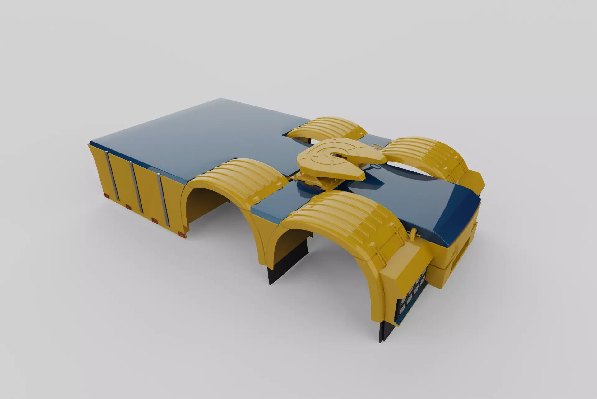 Holland truck chassis covers 3D model