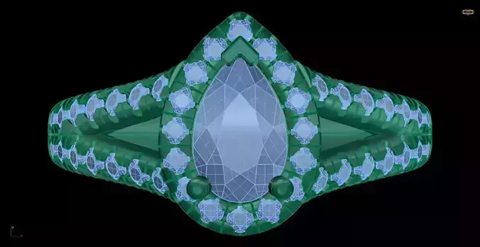 Iight Weight Engagement Ring