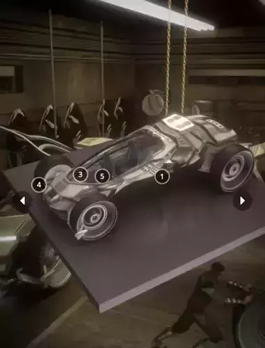 Scenematic car 3d model for bender