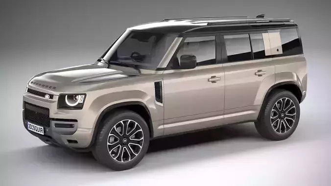 Land Rover Defender Octa 2025 3D model