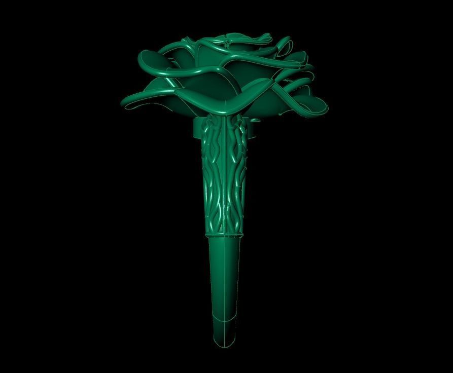 Rose Ring Free 3D print model_9